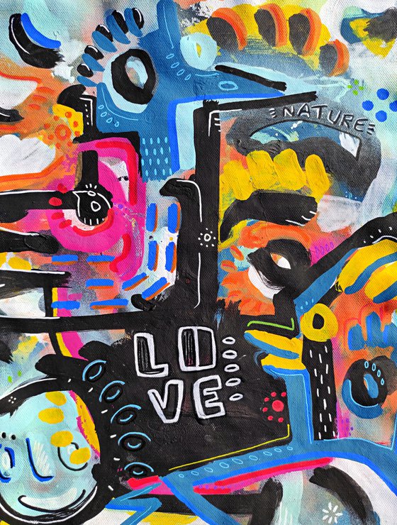 LOVE 30x40cm