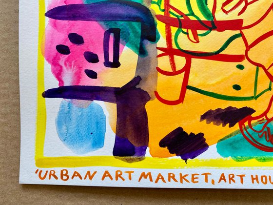 Urban Art Market, Art House Project, Hackney wick, LDN, UK