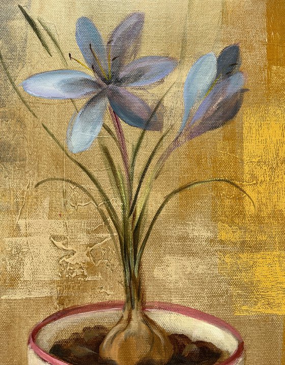 Crocus in a Teacup I