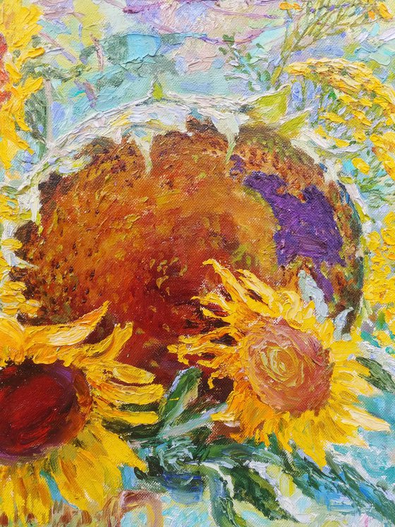 Sunflowers.