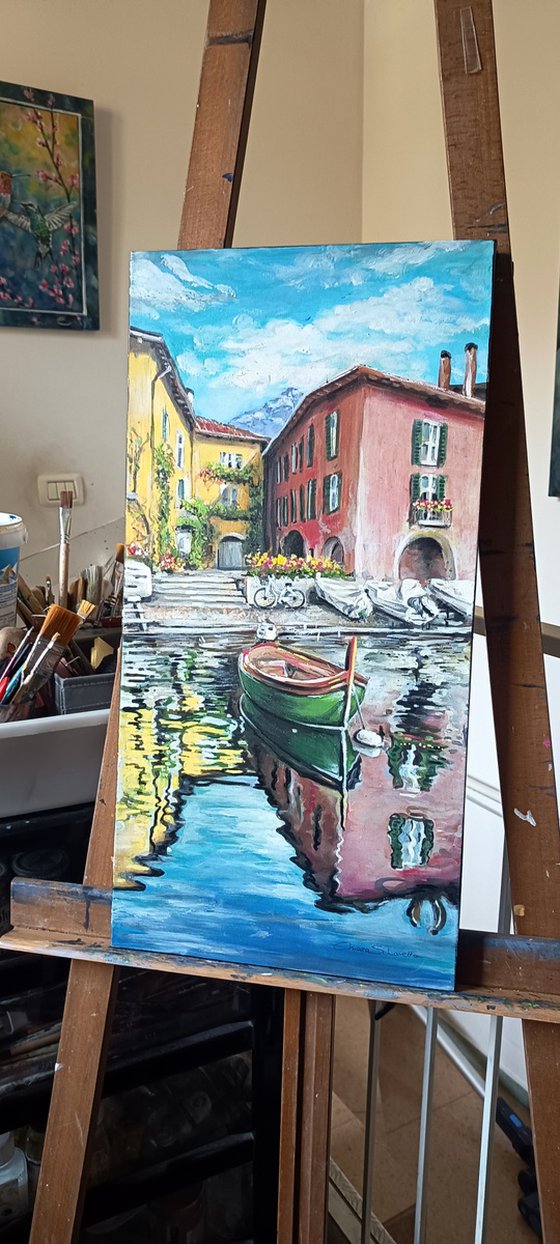 Barca al lago