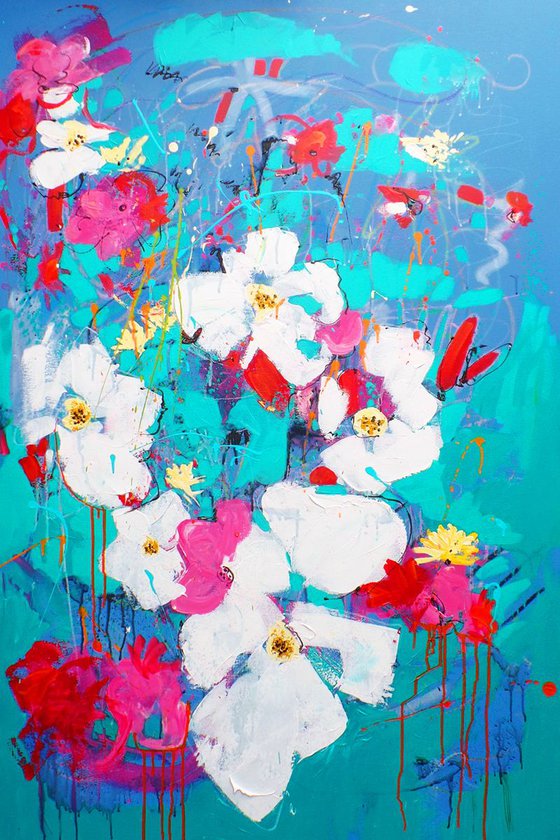 Summer In The Garden (Number 2) - An Abstract