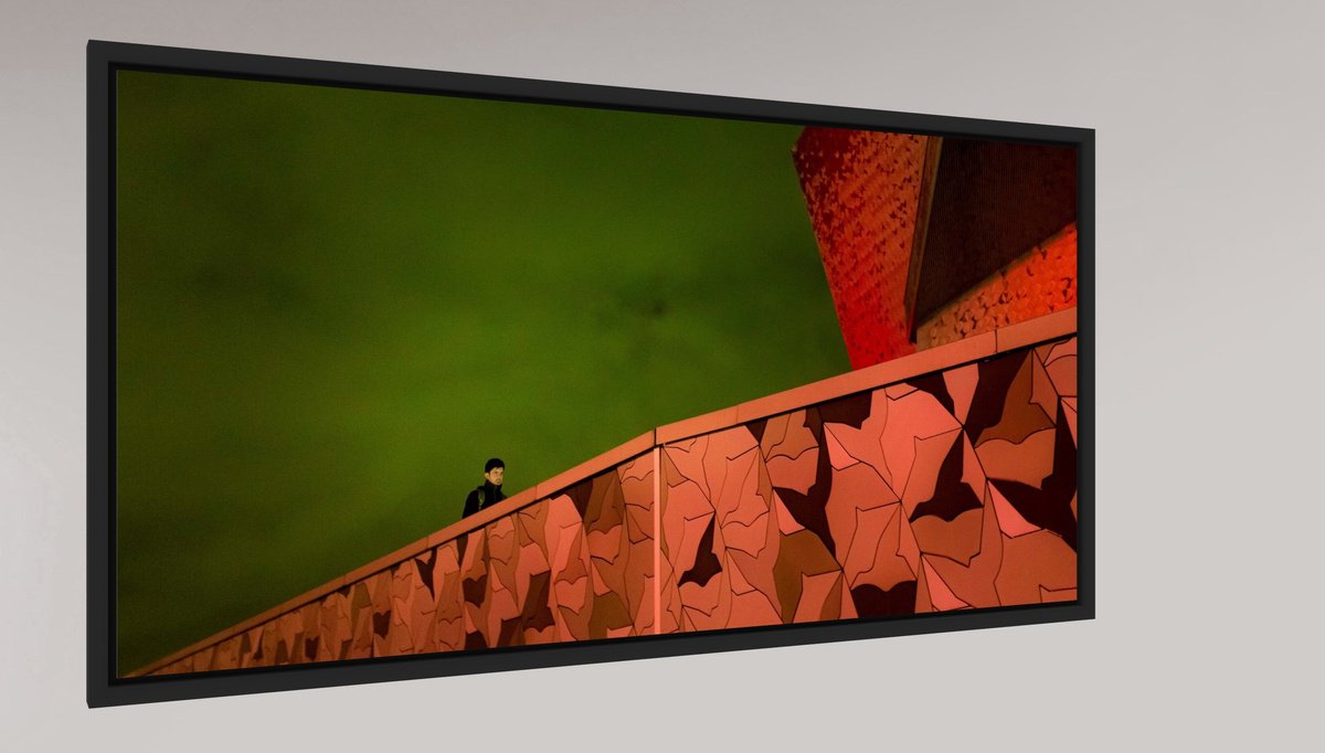 Geometric Photograph , Au Bord Du Monde By Hyun De Grande, 41 X 22, Artwork For Sale On Artfinder