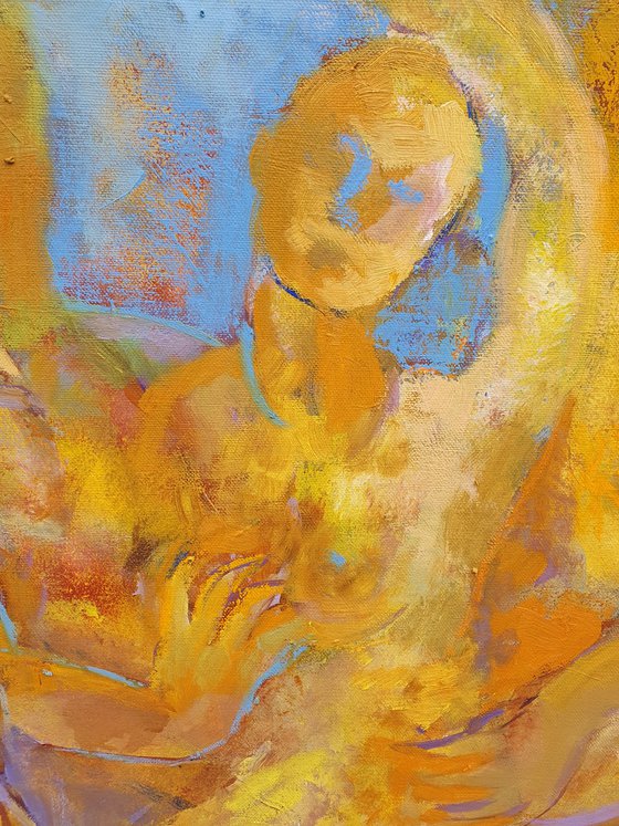 Woman and men