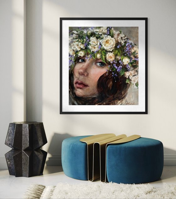 NYMPH - GIRL WITH ROSES