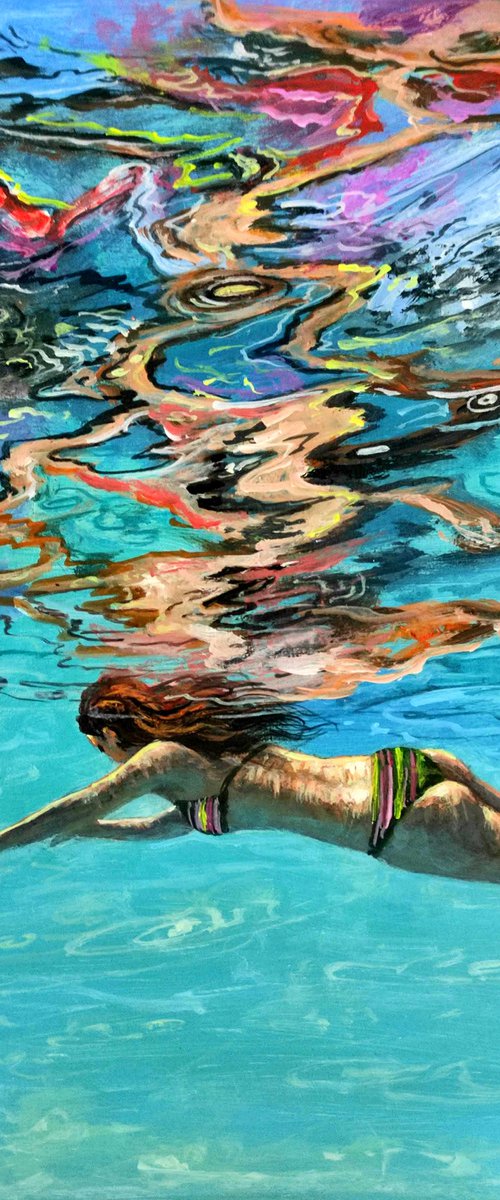 Girl swimming46 by Vishalandra Dakur