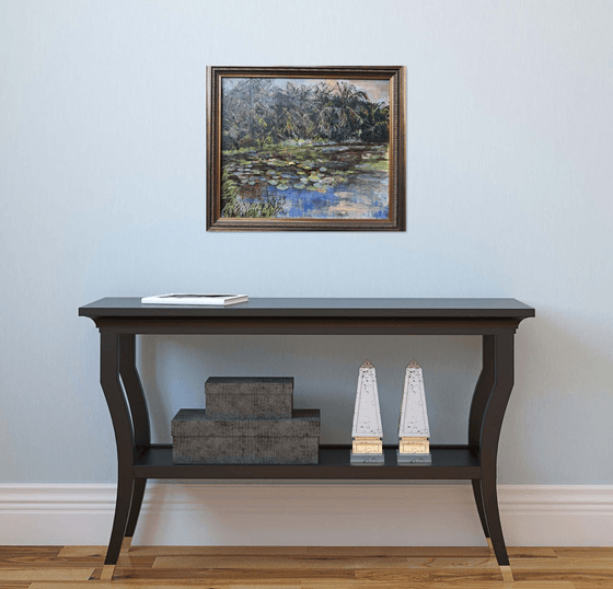 Lotus Pond in Kerala, India