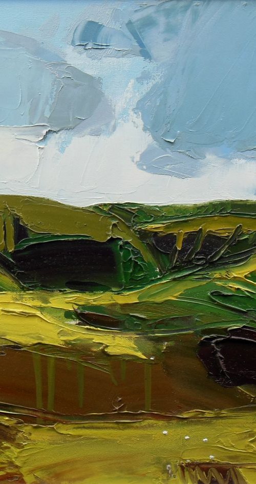 Wandering Sheep over Wild Fells by Ben McLeod