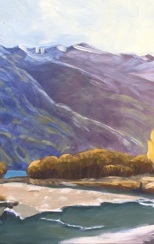 Mountain river 5 by Elena Sokolova