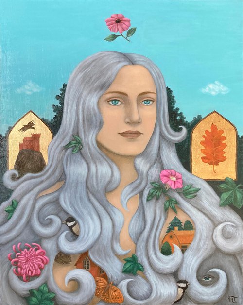 "Quercus, the Lady of the Oak" by Nathalie Tousnakhoff