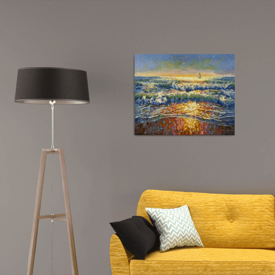 "morning by the sea"