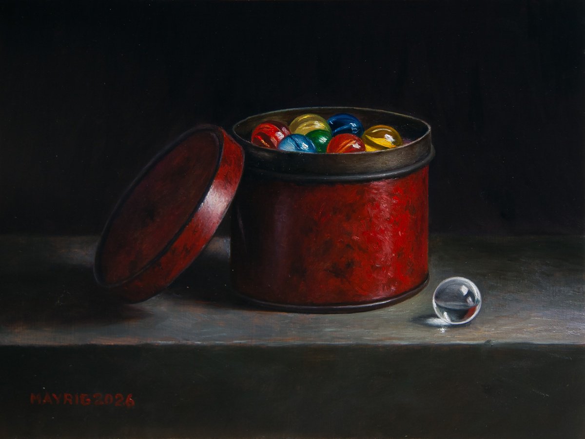 Photorealistic Oil Painting , Glass Escape By Mayrig Simonjan, 13 X 9, Artwork For Sale On Artfinder