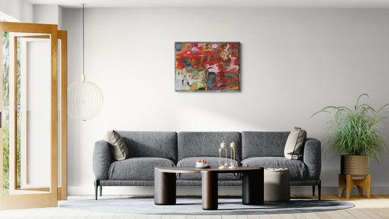 Vivid Impressions, original abstract