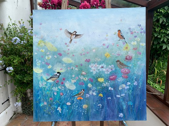 Songbirds in the Garden