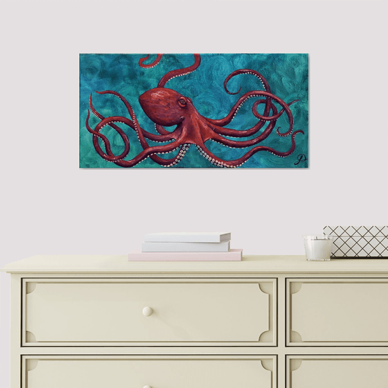 Untitled Purple Octopus