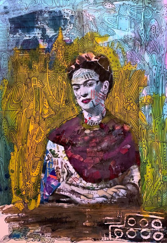 Portrait of Frida Kahlo #76