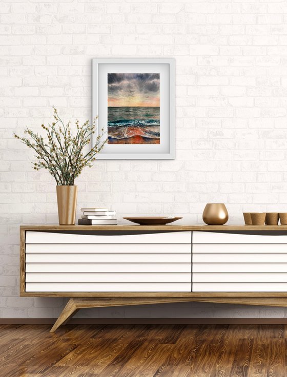 The smell of sea waves