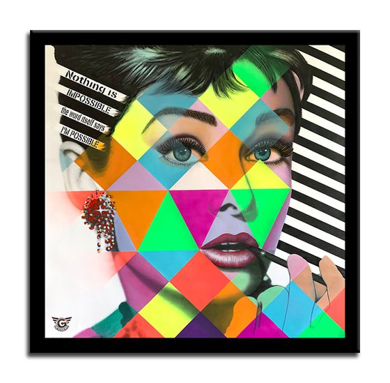 Audrey Hepburn Romance of dimensions