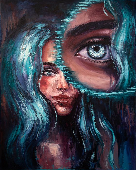 Ocean eyes | 40*50 cm