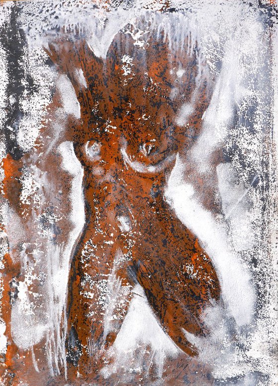 Nude monotype # 9