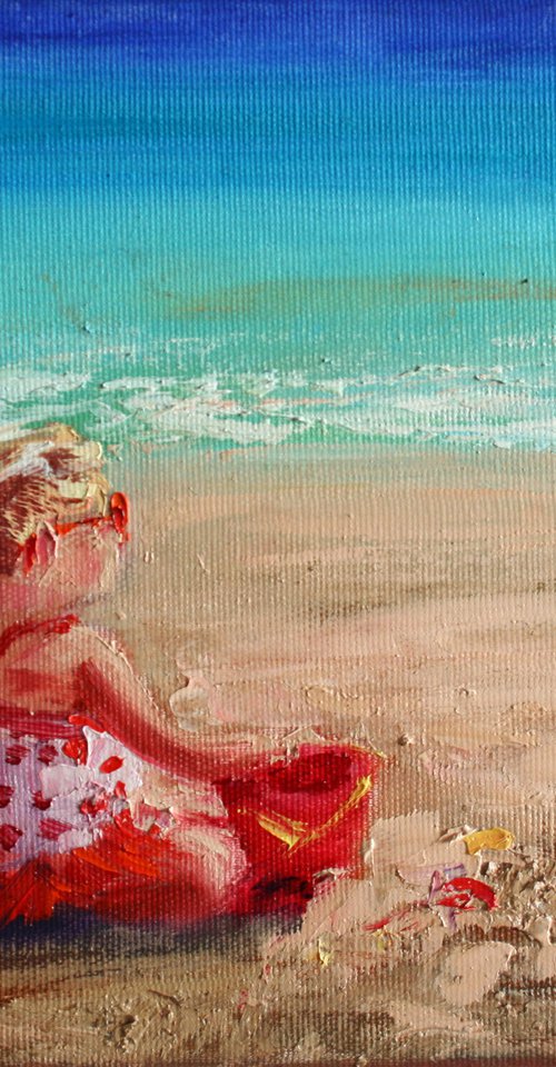 Summer I /  ORIGINAL PAINTING by Salana Art / Svetlana Samovarova