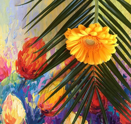 "Tulips" flowers art