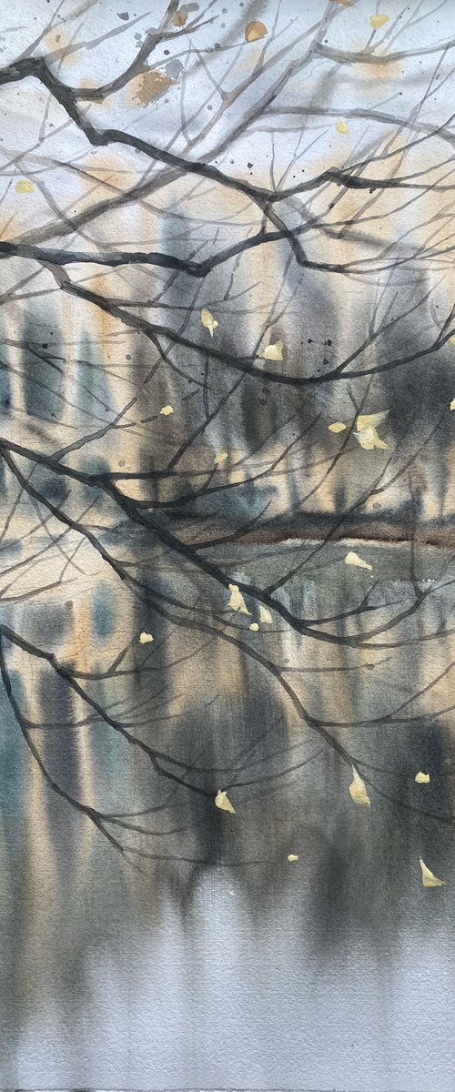 Where the City Dissolves 3 by Galina Poloz