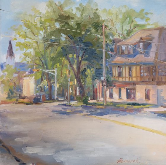 Novalea corner, plein air