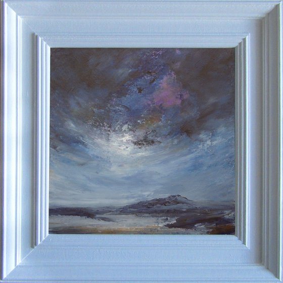 Calder Skies, Scottish highland loch scene with a dramatic sky.