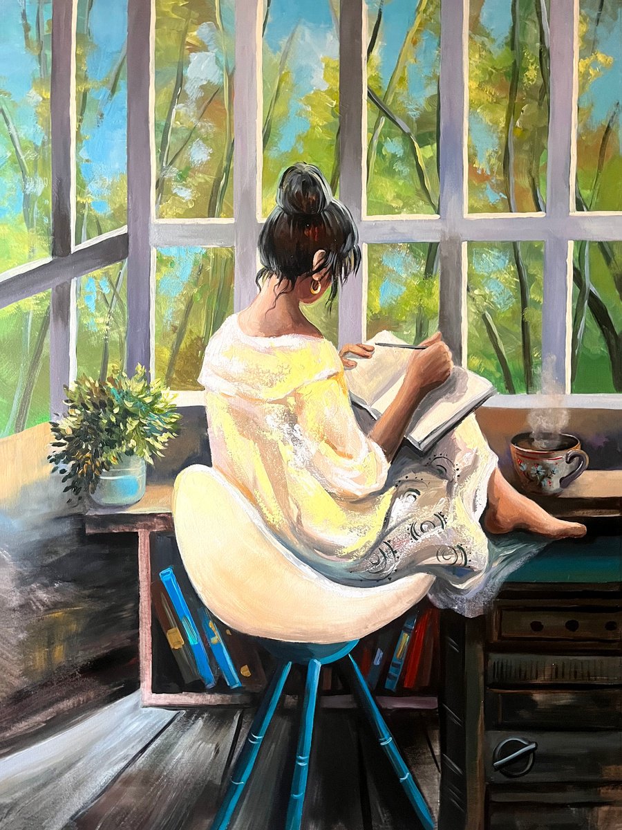 Bright Day By Maria Kireev, 35 X 47, Artwork For Sale On Artfinder