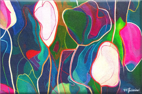 Jazz Style Flowers #3