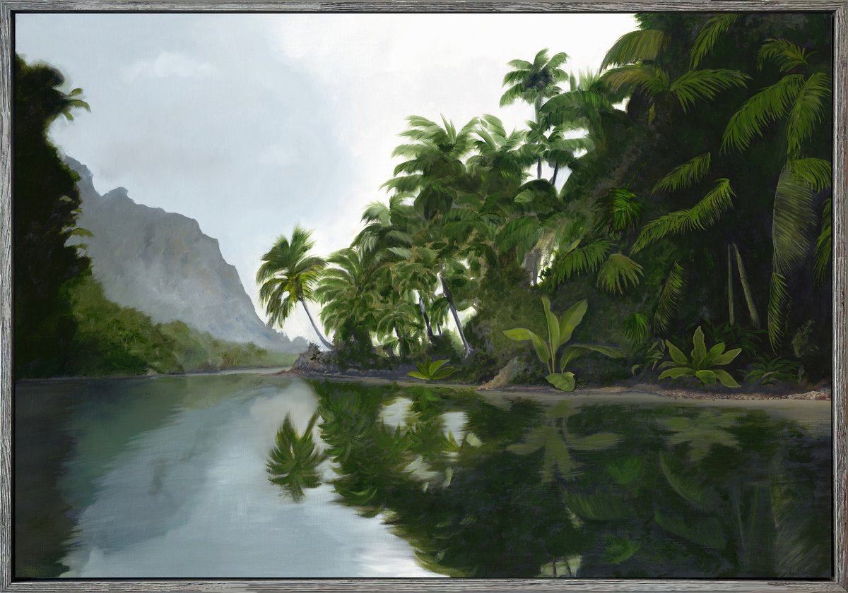 Still Water By Robert Kerr, 41 X 29, Artwork For Sale On Artfinder