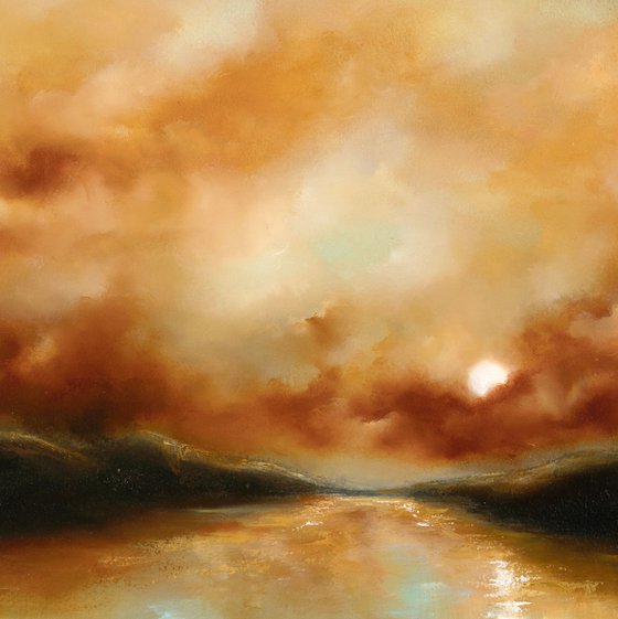 Sunset For The Lake District