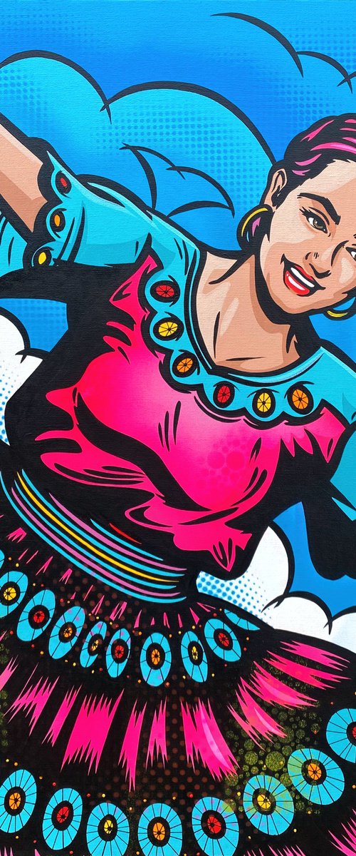 Paraguayan Bottle Dancer by Jamie Lee