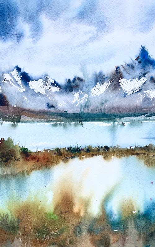 Mountainscape #8 by Eugenia Gorbacheva