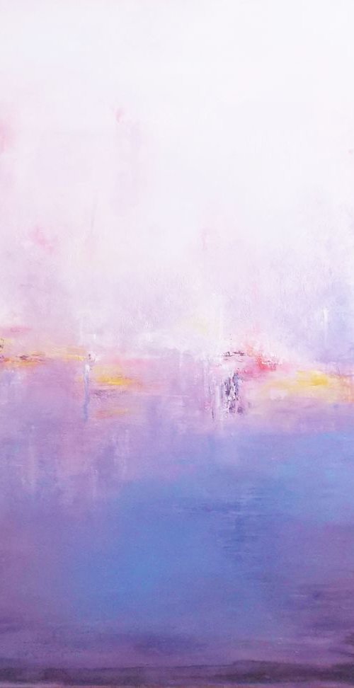 The Air That I Breathe Abstract Landscape by Therese O'Keeffe