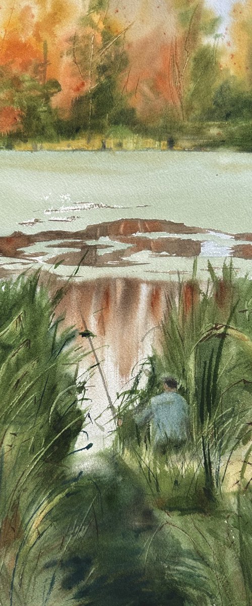 Aqua: Among the Reeds by Alla Semenova