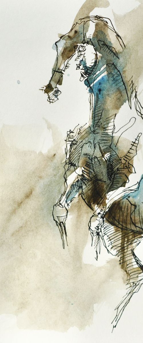 Equine Nude 155 by Benedicte Gele