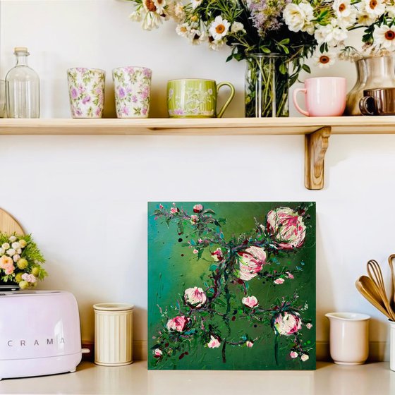Tangled wild Peonies