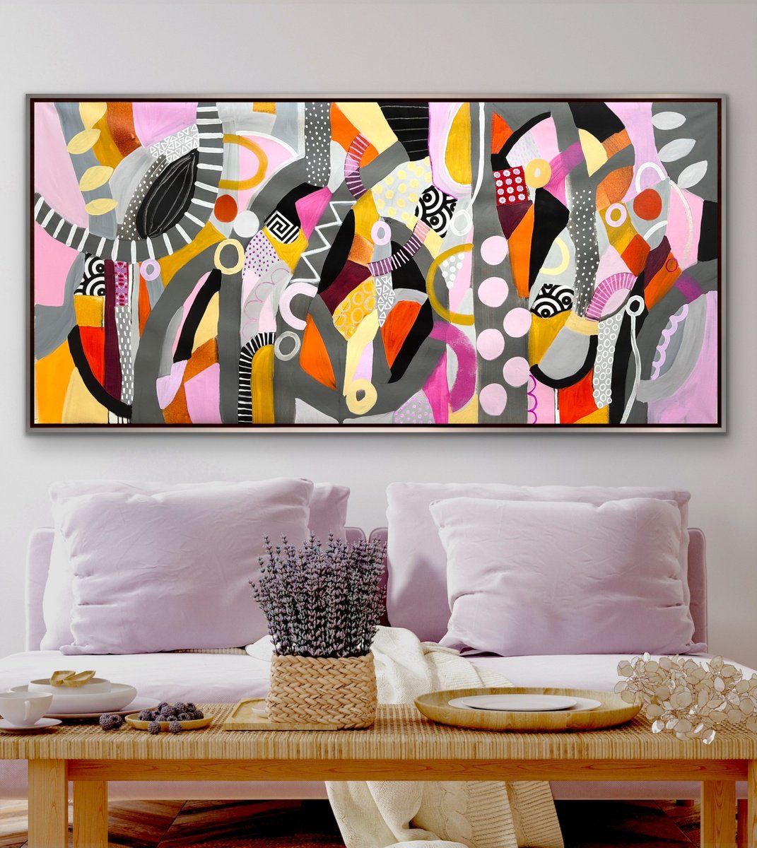 Echoes By Rashna Hackett, 72 X 36, Artwork For Sale On Artfinder