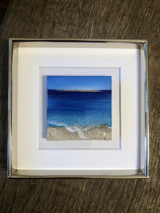 Ocean Waves miniature painting