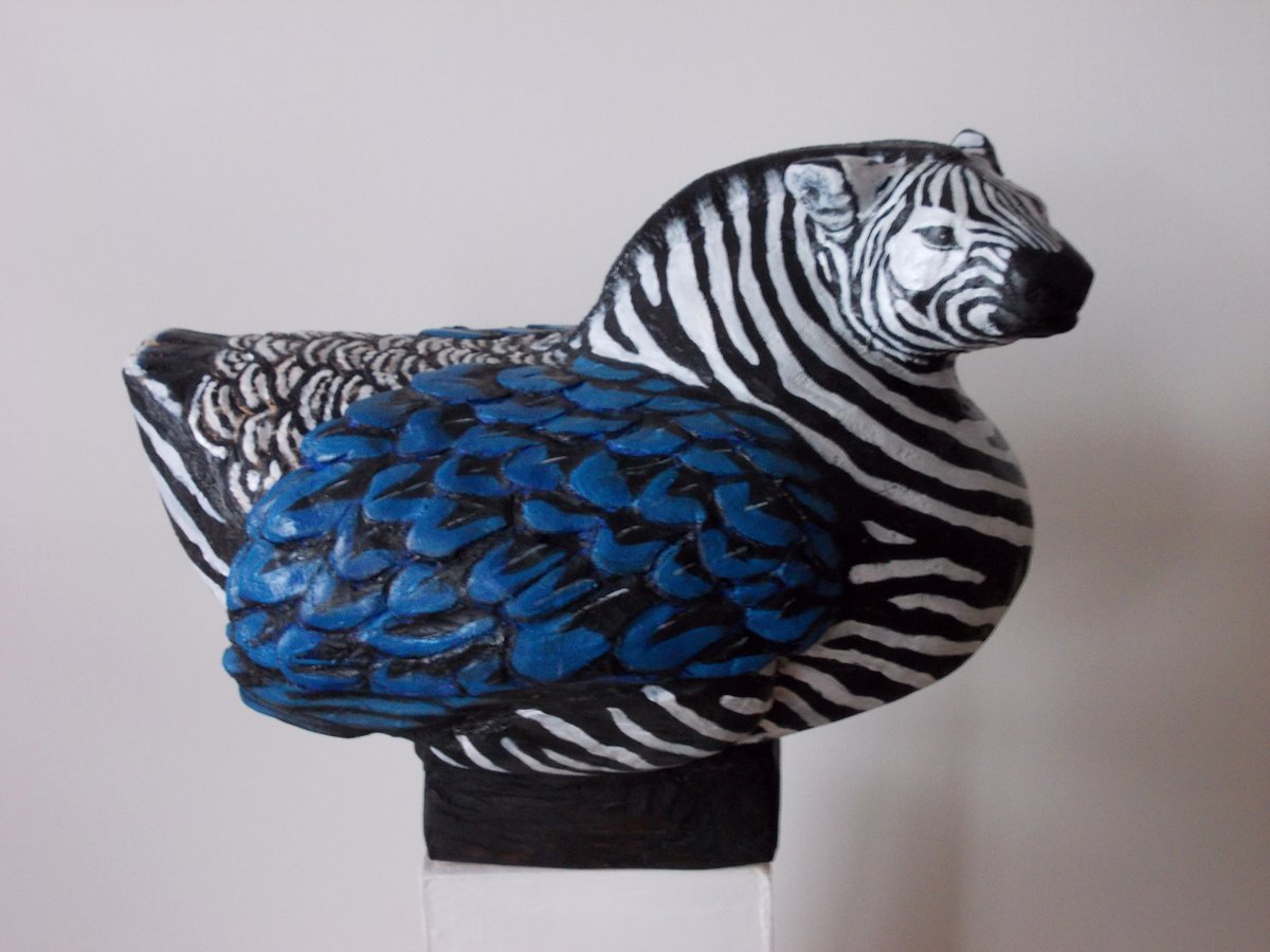 Zebrabird by Anna Rogova
