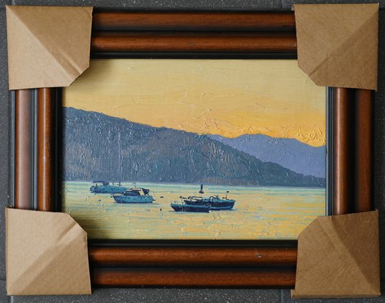 Sunrise. Yachts. Turunc