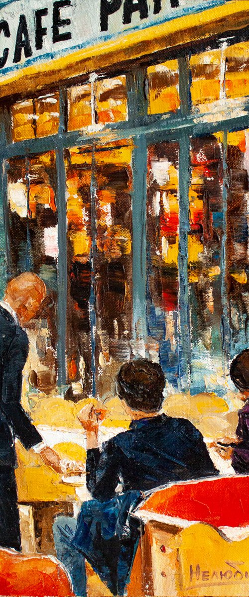 Summer cafe by Aleksandr Neliubin