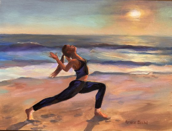 Yoga at Sunset