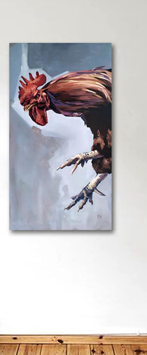 Dynamic rooster by TETIANA PANTIUKH