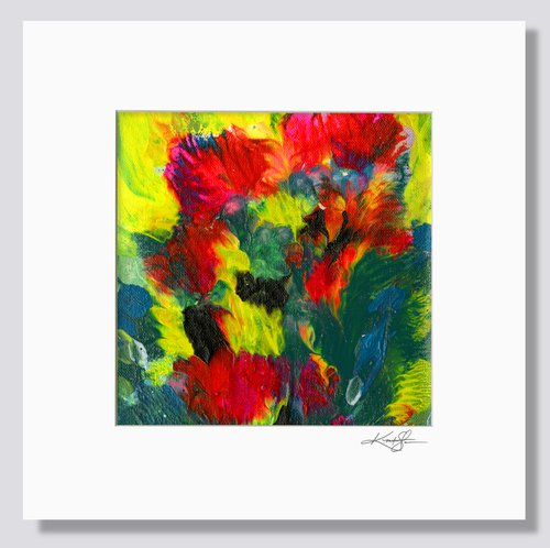 Flowering Euphoria 2 - Floral Abstract Painting by Kathy Morton Stanion by Kathy Morton Stanion