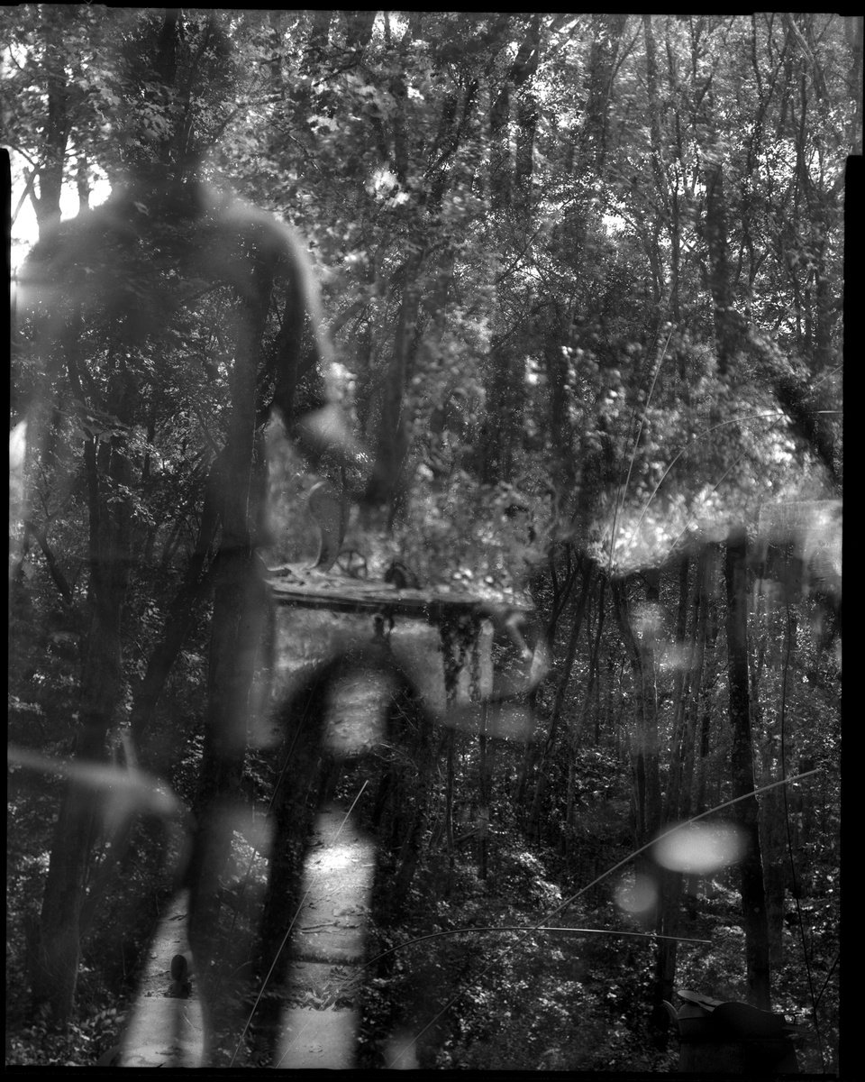 Impressionistic Portrait Photograph By Shelton Walsmith, 40 X 50", Dan Double [Old Lyme}, Original Artwork