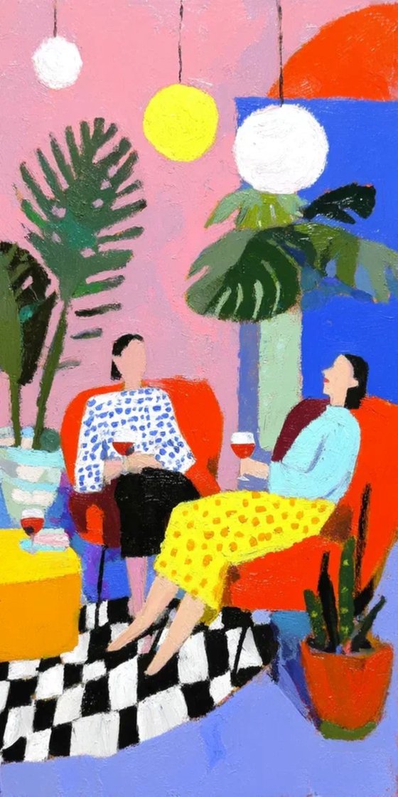 Cozy Evening Friends