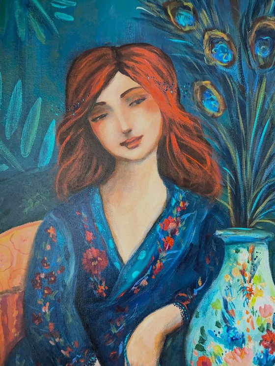 Blue reverie.